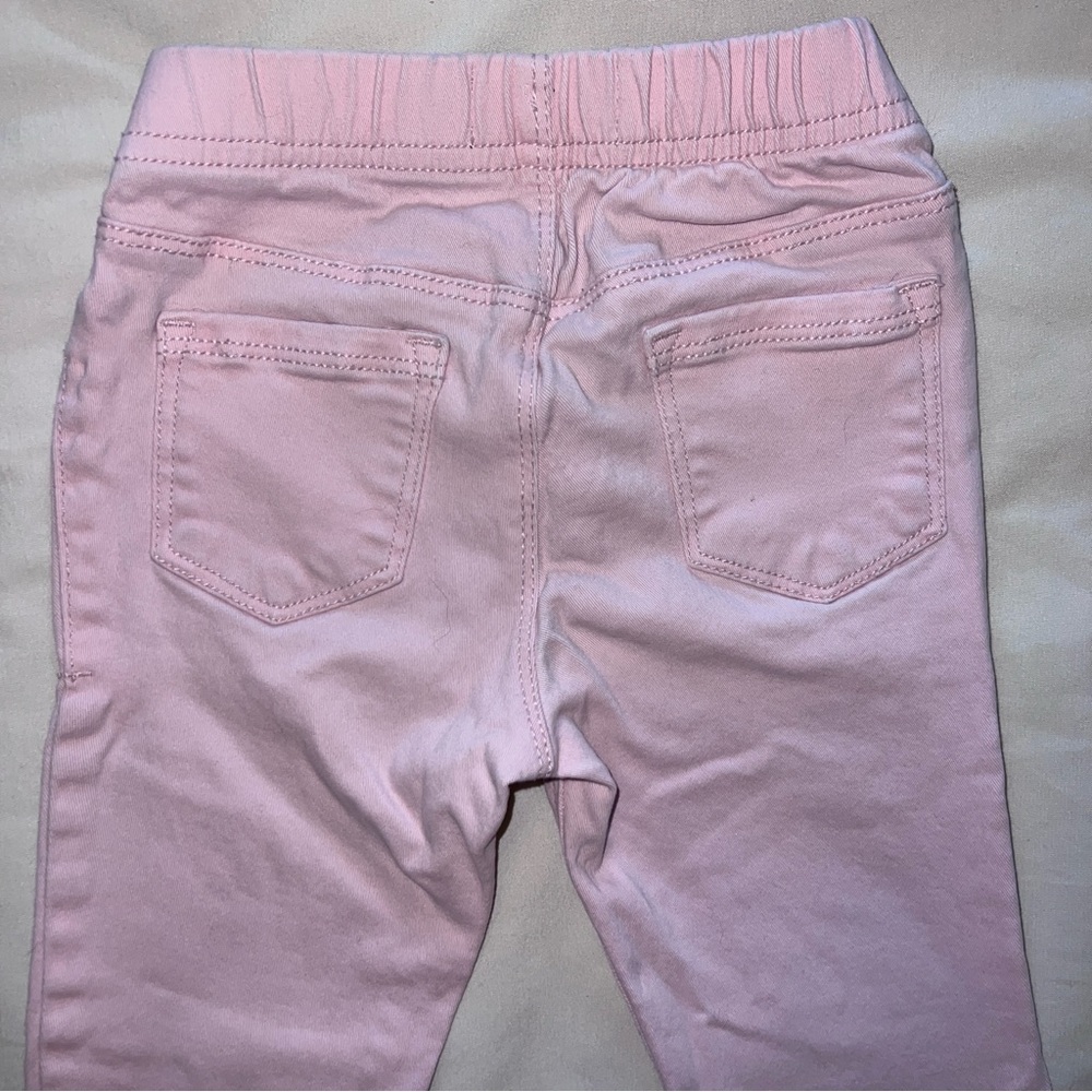 Old Navy Light Pink Kids‎ Jeggings 4T - Picture 6 of 11